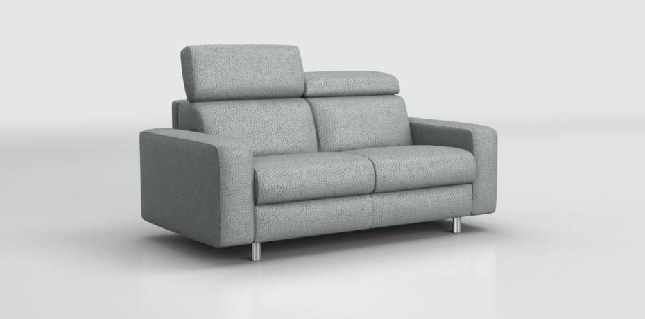 Vobarno - 2 seater sofa bed large armrest